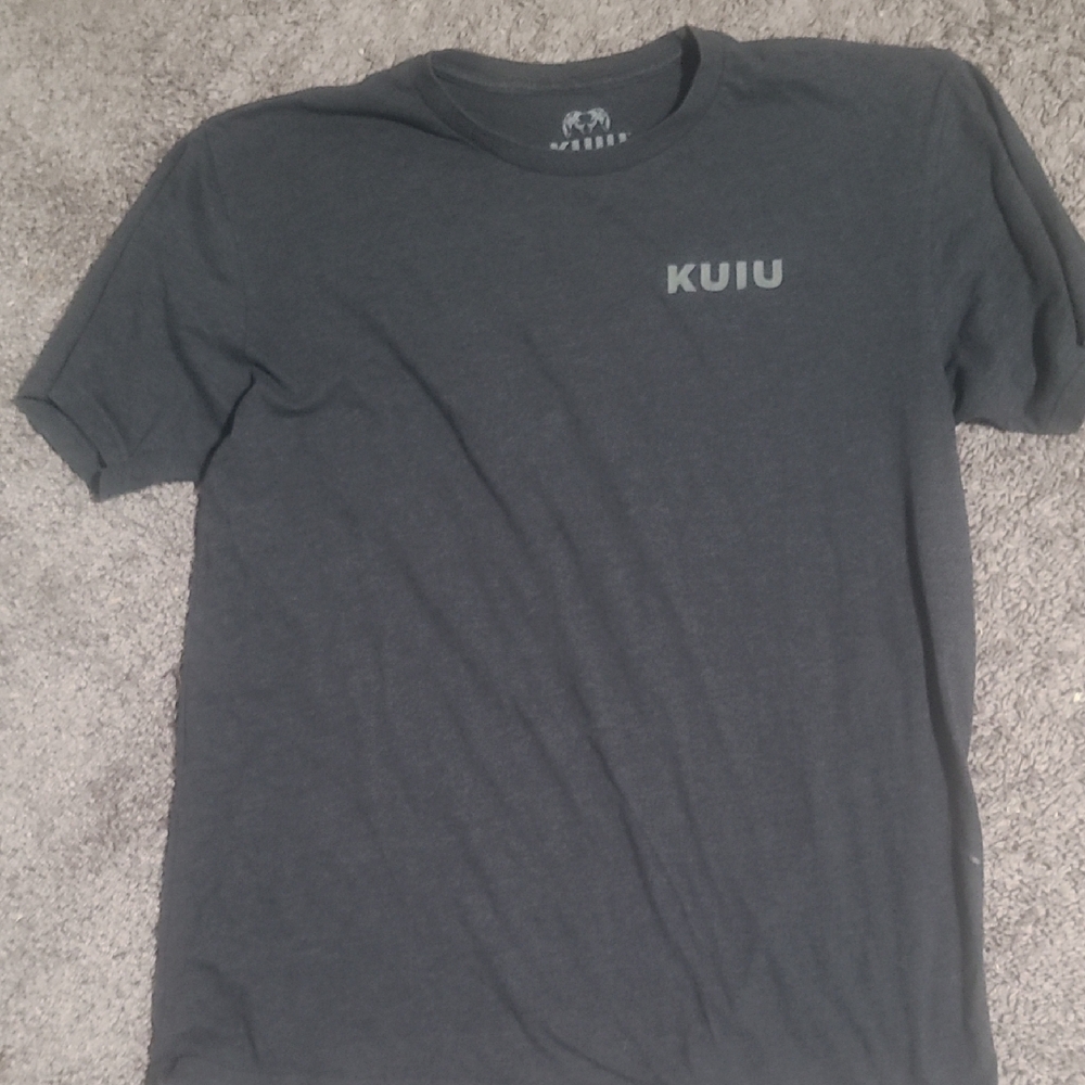KUIU Men's Dark Gray Short Sleeve Tee